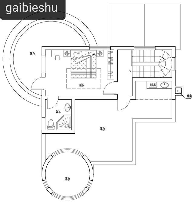 城堡級(jí)三層歐式別墅方案圖，住進(jìn)去你就是國王