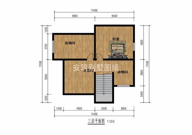 美式二層半別墅自建房方案，喜歡美式風(fēng)格的點(diǎn)贊