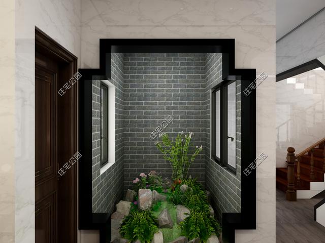 鄉(xiāng)村2層平屋頂小洋房戶型方案圖，現(xiàn)代風(fēng)格設(shè)計(jì)