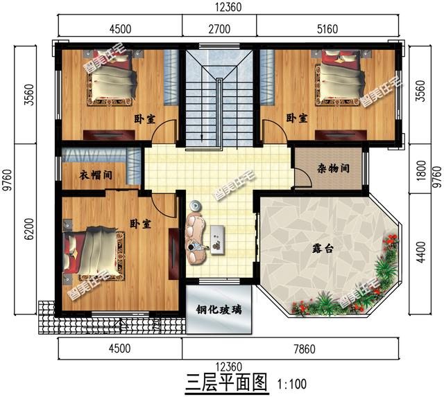 2棟造型獨(dú)特的歐式獨(dú)棟房子方案設(shè)計(jì)圖，第二棟小編很喜歡