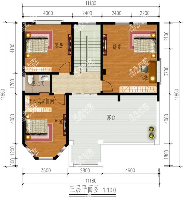 2棟造型獨(dú)特的歐式獨(dú)棟房子方案設(shè)計(jì)圖，第二棟小編很喜歡