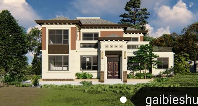 42萬湖南建二層別墅（附戶型圖），挑空客廳+套間