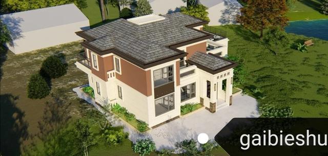 42萬湖南建二層別墅（附戶型圖），挑空客廳+套間