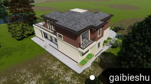 42萬湖南建二層別墅（附戶型圖），挑空客廳+套間