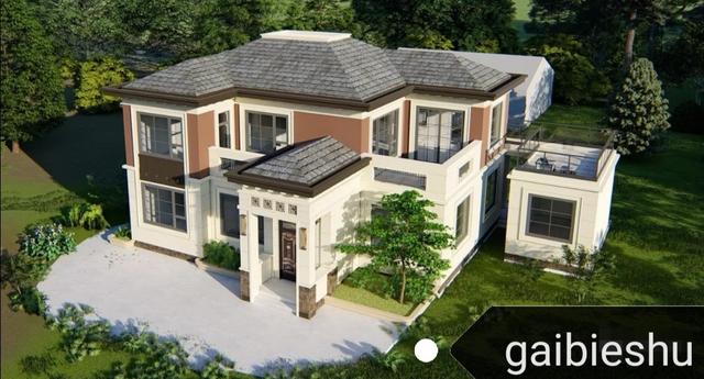 42萬湖南建二層別墅（附戶型圖），挑空客廳+套間