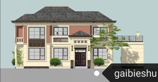 42萬湖南建二層別墅（附戶型圖），挑空客廳+套間