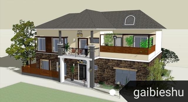 北京農(nóng)村38萬建二層別墅效果圖+實拍圖，比買住宅超值多了