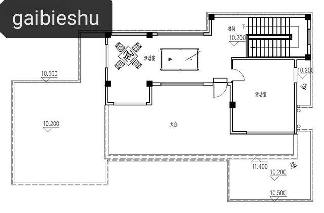 廣東自建三層半現(xiàn)代中式別墅（附戶型圖），平屋頂設(shè)計