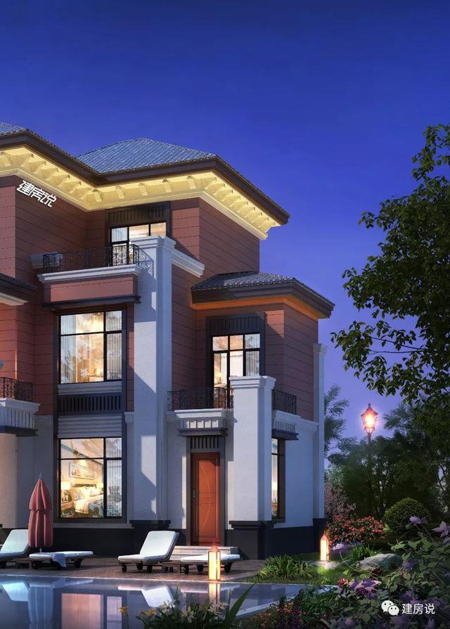 大戶型歐式豪華二層半別墅設(shè)計(jì)圖，高端自建房方案