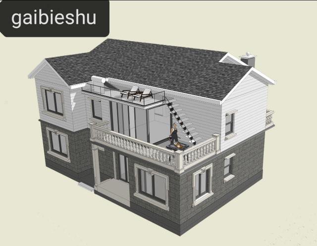 云南二層中式徽派房子設(shè)計(jì)及施工，土建造價(jià)40萬(wàn)