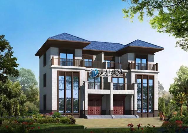 幾套布局講究的農(nóng)村自建房戶型，一、二、三層、雙拼的都有