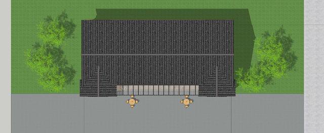 仿古中式雙拼別墅戶型圖及效果圖片，徽派風(fēng)格