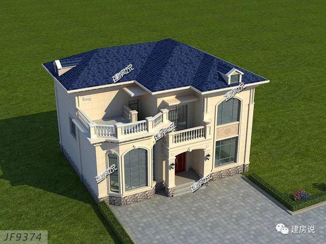 3棟120平的農(nóng)村房子戶型方案設(shè)計(jì)，二層、三層的都有