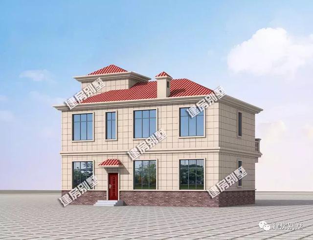 帶閣樓層設(shè)計(jì)的農(nóng)村房子設(shè)計(jì)方案，2款都很實(shí)用