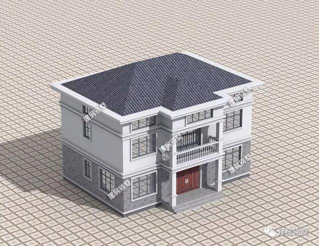 帶閣樓層設(shè)計(jì)的農(nóng)村房子設(shè)計(jì)方案，2款都很實(shí)用