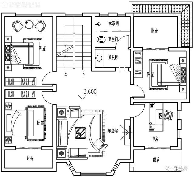 湖南帶配房的二層農(nóng)村自建房案例，簡(jiǎn)歐風(fēng)格