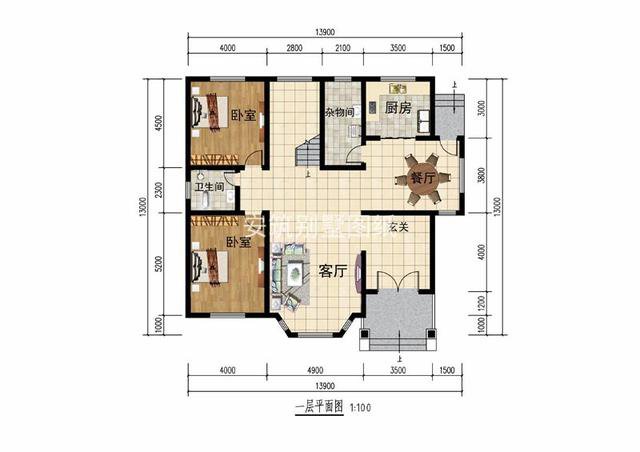 花30萬(wàn)老家自建二層小別墅，附全套設(shè)計(jì)圖