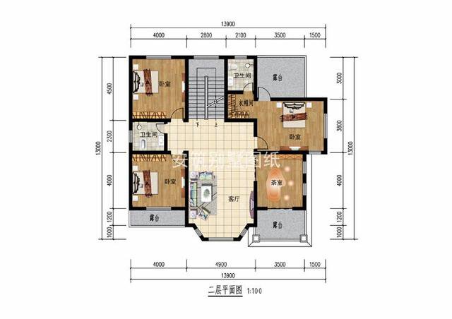 花30萬(wàn)老家自建二層小別墅，附全套設(shè)計(jì)圖