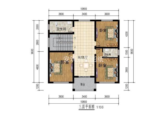 占地110平內(nèi)的四層農(nóng)村民房設(shè)計(jì)，戶(hù)型很實(shí)用，造價(jià)偏低