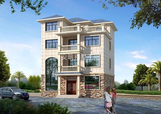 占地110平內(nèi)的四層農(nóng)村民房設(shè)計(jì)，戶(hù)型很實(shí)用，造價(jià)偏低