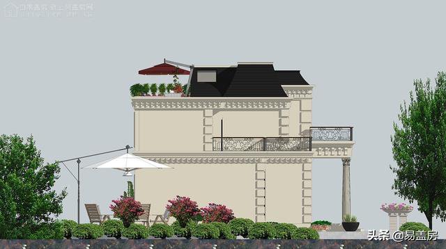 高端奢侈的法式別墅效果圖及設(shè)計(jì)方案，驚艷到你了嗎