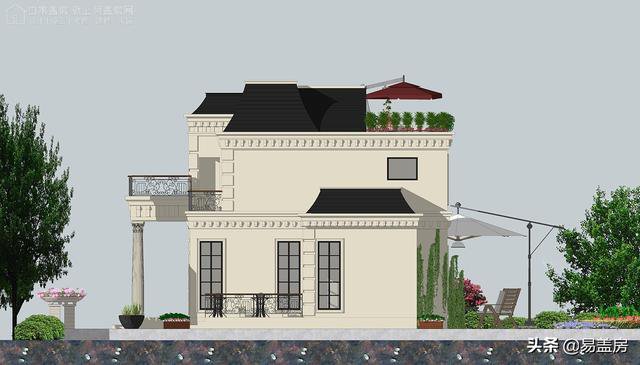 高端奢侈的法式別墅效果圖及設(shè)計(jì)方案，驚艷到你了嗎
