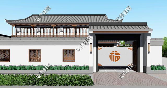 2款庭院式別墅設(shè)計(jì)方案及圖片，這樣建造漂亮的合院別墅