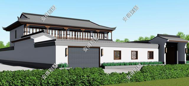 2款庭院式別墅設(shè)計(jì)方案及圖片，這樣建造漂亮的合院別墅