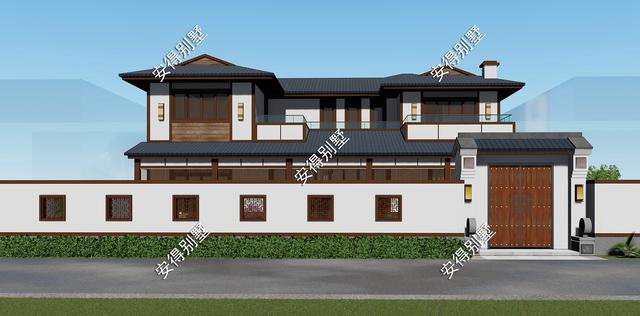 2款庭院式別墅設(shè)計(jì)方案及圖片，這樣建造漂亮的合院別墅