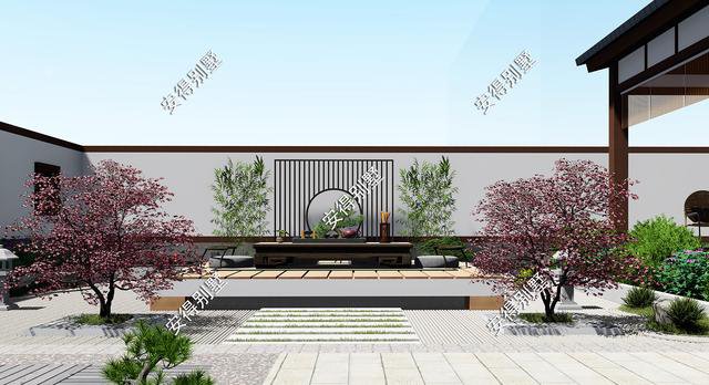 2款庭院式別墅設(shè)計(jì)方案及圖片，這樣建造漂亮的合院別墅