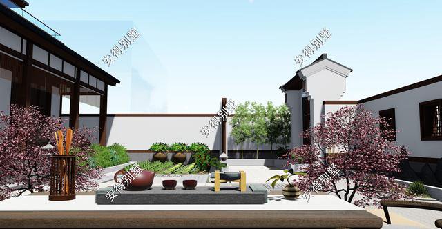2款庭院式別墅設(shè)計(jì)方案及圖片，這樣建造漂亮的合院別墅