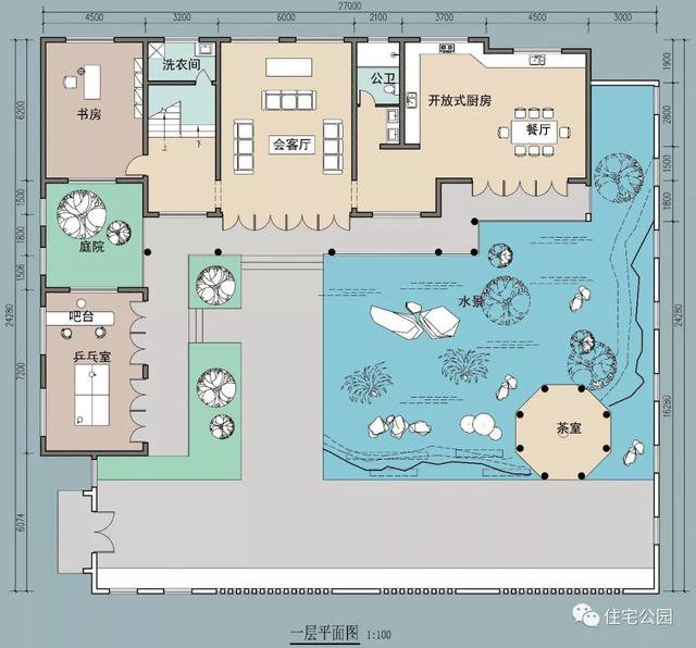 18套帶庭院的中式別墅民宅設(shè)計，自建房、民宿都可以用