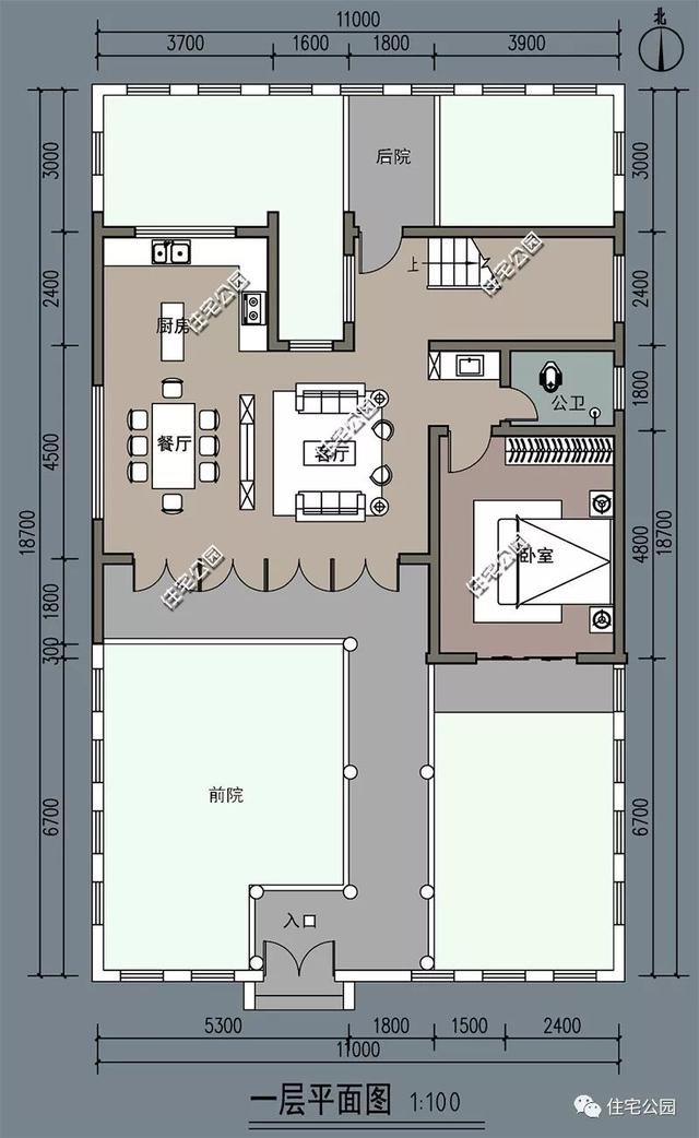 18套帶庭院的中式別墅民宅設(shè)計，自建房、民宿都可以用