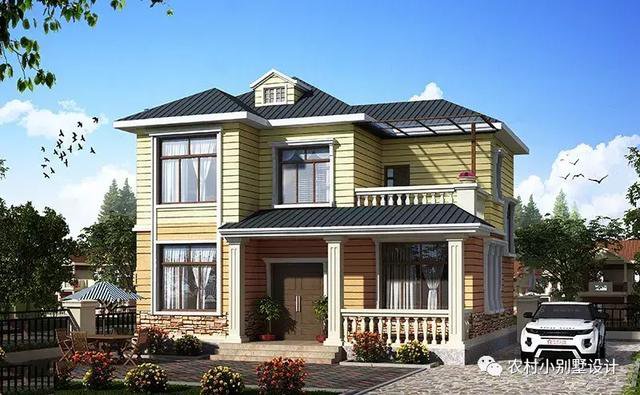 受歡迎的8款農(nóng)村小戶型自建房民宅設(shè)計，主體造價33萬內(nèi)