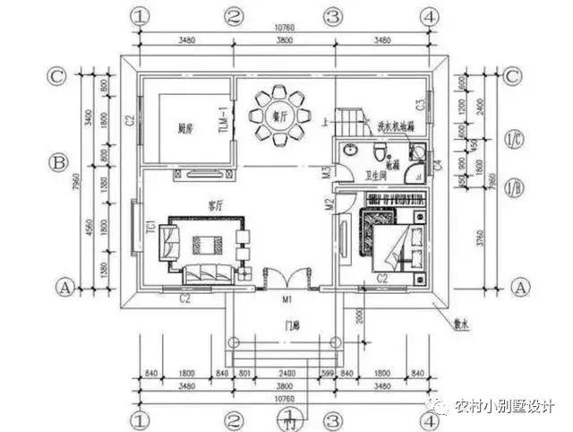 受歡迎的8款農(nóng)村小戶型自建房民宅設(shè)計，主體造價33萬內(nèi)
