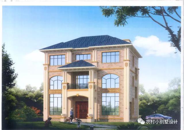 幾款農(nóng)村三層民房設計圖及圖片大全，選一套回家建房吧