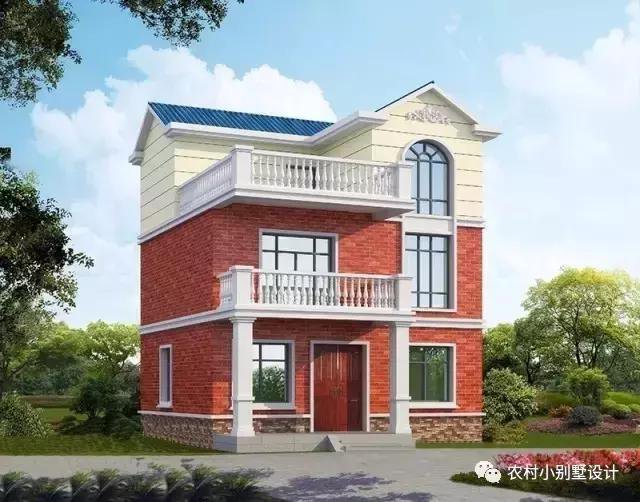 幾款農(nóng)村三層民房設計圖及圖片大全，選一套回家建房吧