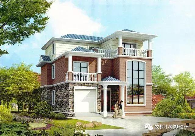 幾款農(nóng)村三層民房設計圖及圖片大全，選一套回家建房吧