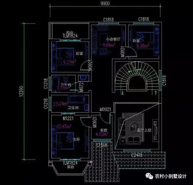 幾款農(nóng)村三層民房設計圖及圖片大全，選一套回家建房吧