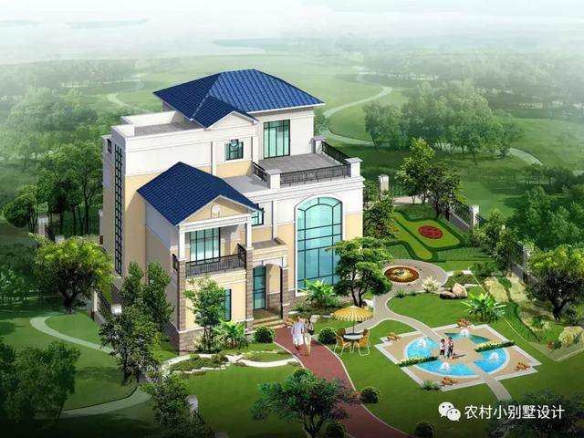 幾款農(nóng)村三層民房設計圖及圖片大全，選一套回家建房吧