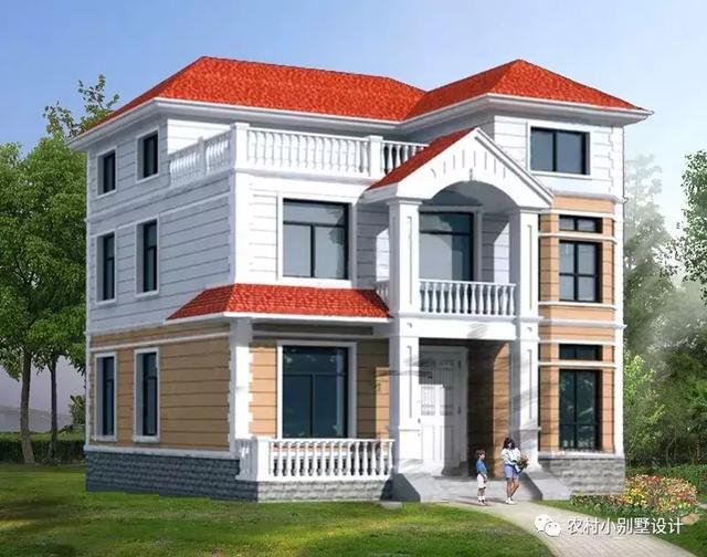 幾款農(nóng)村三層民房設計圖及圖片大全，選一套回家建房吧