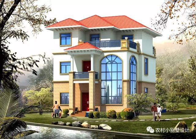 幾款農(nóng)村三層民房設計圖及圖片大全，選一套回家建房吧
