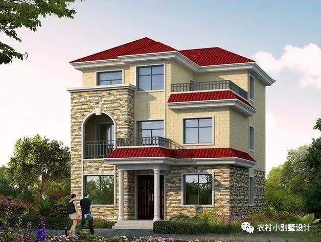 幾款農(nóng)村三層民房設計圖及圖片大全，選一套回家建房吧