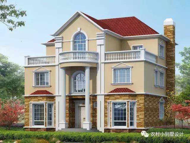 幾款農(nóng)村三層民房設計圖及圖片大全，選一套回家建房吧