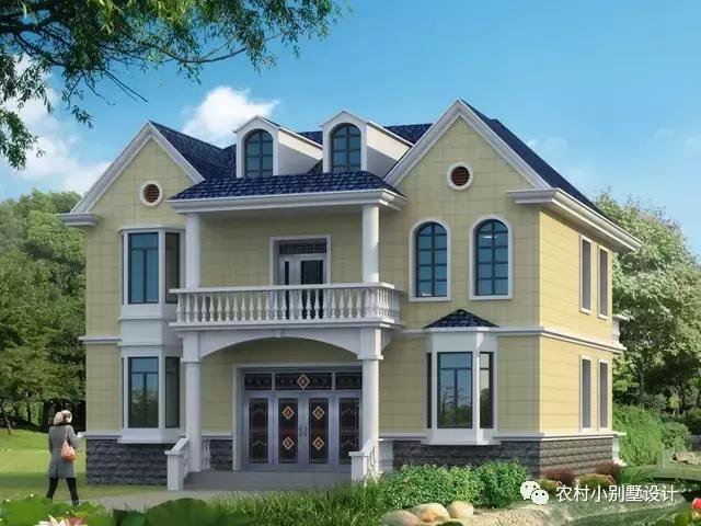 幾款農(nóng)村三層民房設計圖及圖片大全，選一套回家建房吧