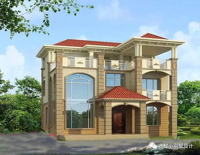 幾款農(nóng)村三層民房設計圖及圖片大全，選一套回家建房吧
