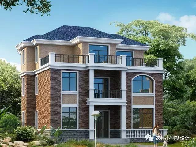 幾款農(nóng)村三層民房設計圖及圖片大全，選一套回家建房吧
