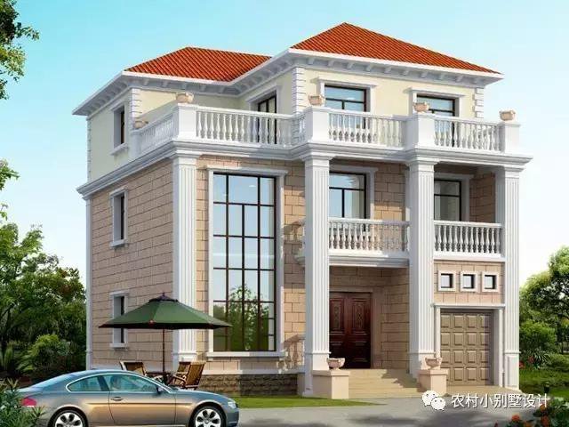 幾款農(nóng)村三層民房設計圖及圖片大全，選一套回家建房吧