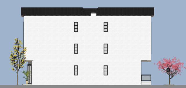 開(kāi)間7.8米民房設(shè)計(jì)，一層還設(shè)計(jì)上了商鋪，商住兩用