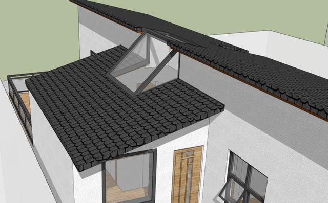 開(kāi)間7.8米民房設(shè)計(jì)，一層還設(shè)計(jì)上了商鋪，商住兩用